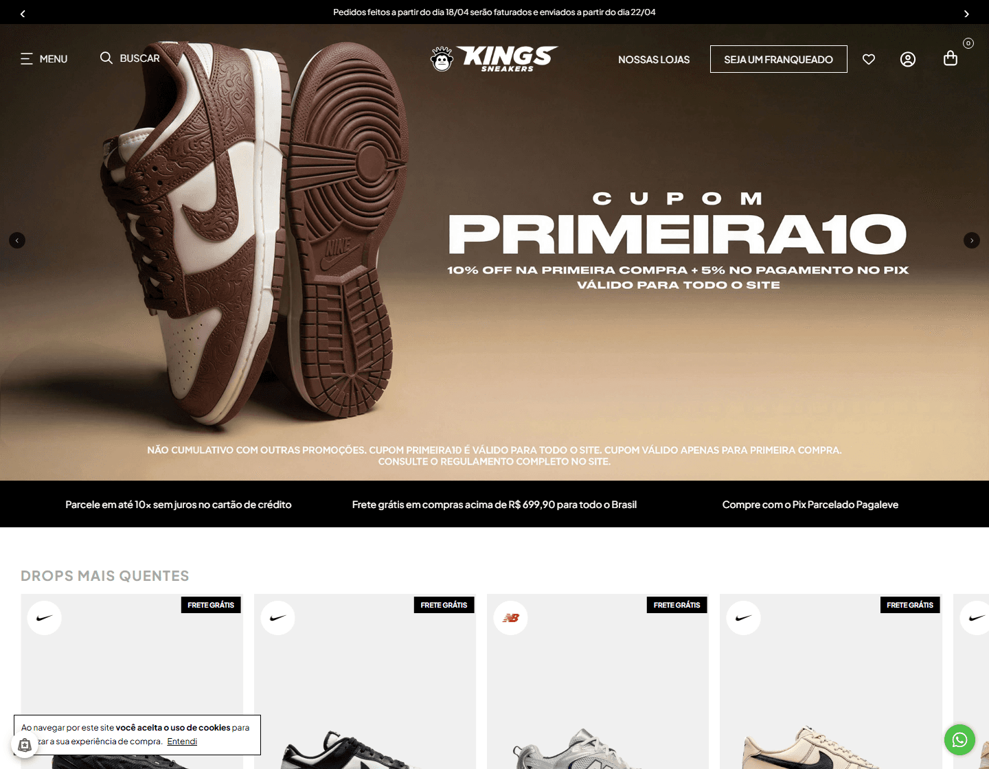 Projeto Loja Kings